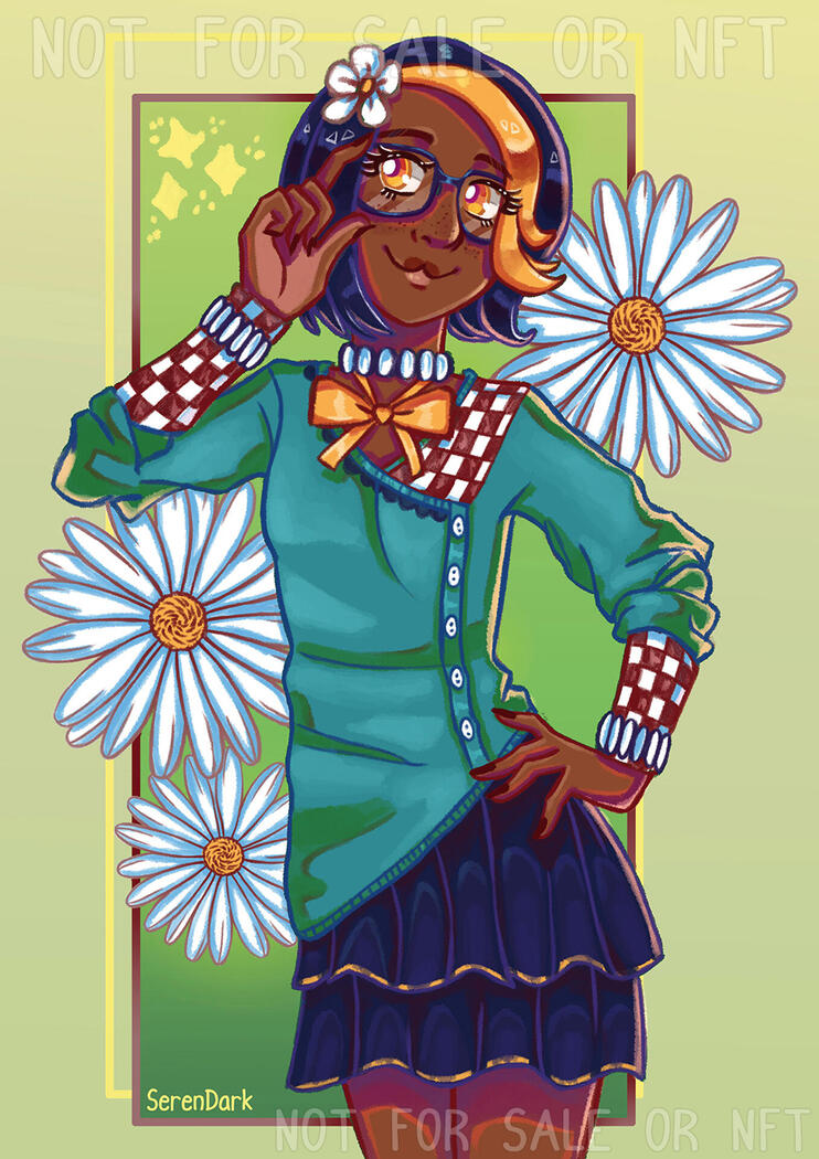 Personal original artwork inspired by fashion, #1 (2021)