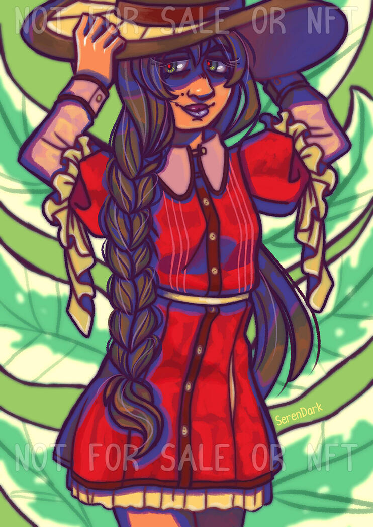 Personal original artwork inspired by fashion, #2 (2021)