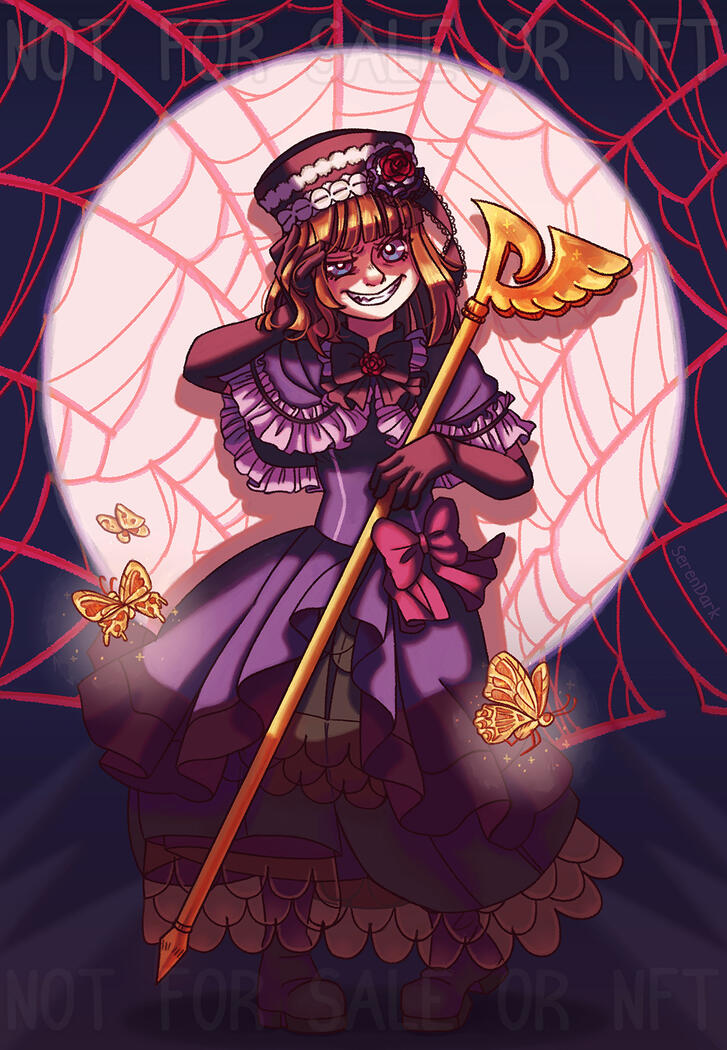 Commission of EVA-Beatrice from Umineko When They Cry (2022)