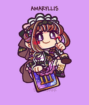 Amaryllis from "Magia Record"