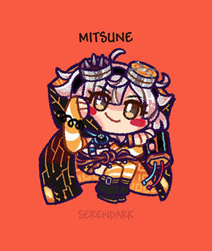 Mitsune Miwa from "Magia Record"