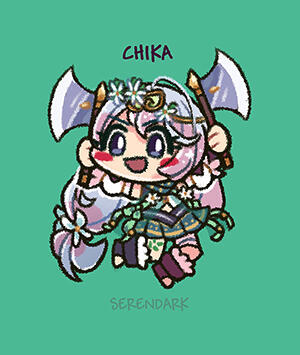 Chika Aoba from "Magia Record"