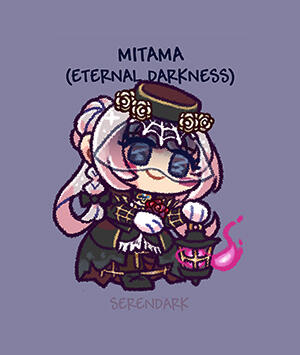 Mitama Yakumo (Eternal Darkness ver.) from "Magia Record"