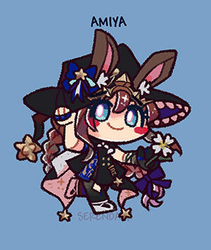 Amiya from "Arknights"